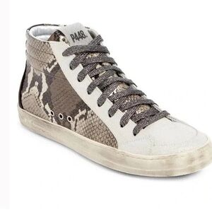 P448 Skate Snake Print Hightop Sneakers | Women’s 38